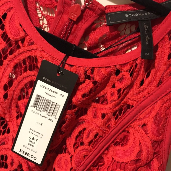 BCBGMAXAZRIA size 4 Red - Picture 2 of 3